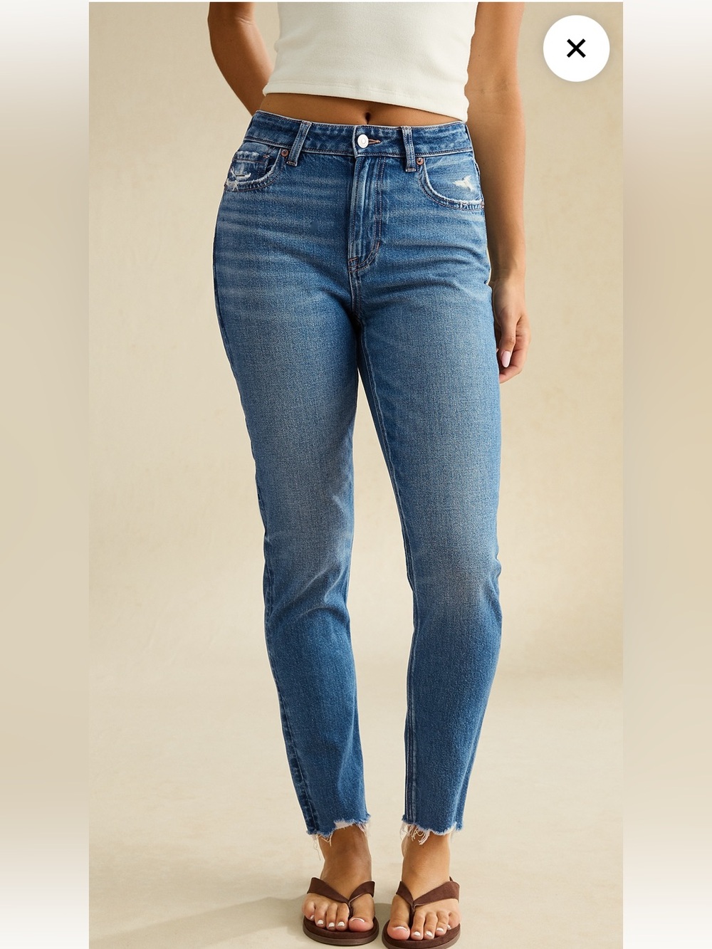 AE Strigid Mom Jean